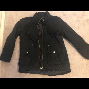 H&M black jacket kids size 10/12